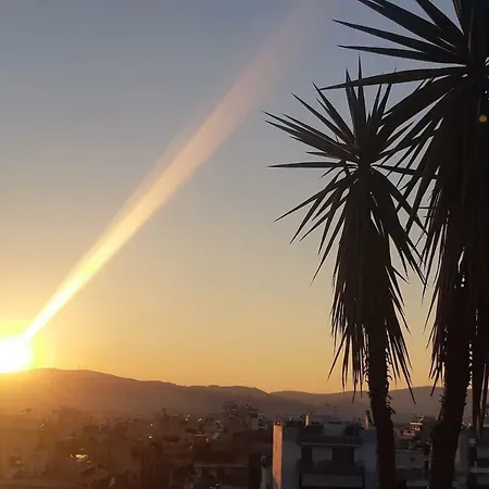 Penthouse Balcony Close To Acropolis Athen