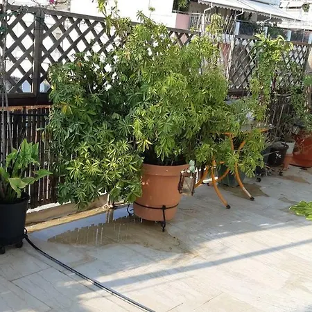 Penthouse Balcony Close To Acropolis Apartment